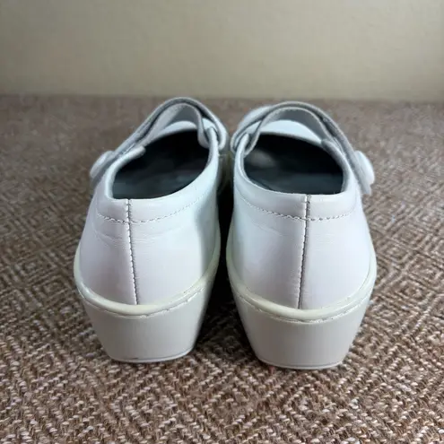 KLOGS Ashley Mary Jane Nursing Clogs Comfort Shoes Slip Resistant Sz6.5 Career White Size 6.5