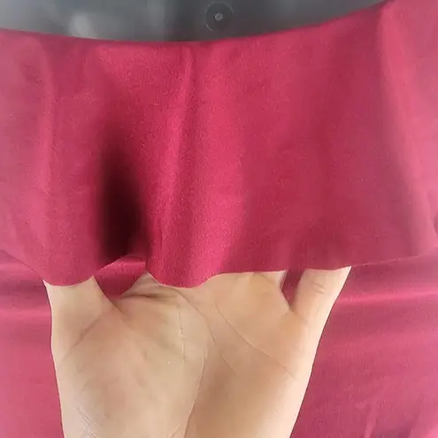 Shoshanna NEW Swimwear Syrah Ruffle Halter 1 Piece Red Size 4