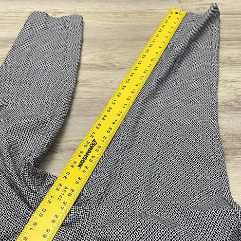 Kenar Black, Blue & White Print Ankle Pants Size 10