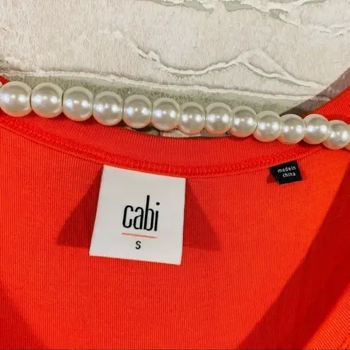 CAbi  Style 5402 Orange Hangout Tank Top