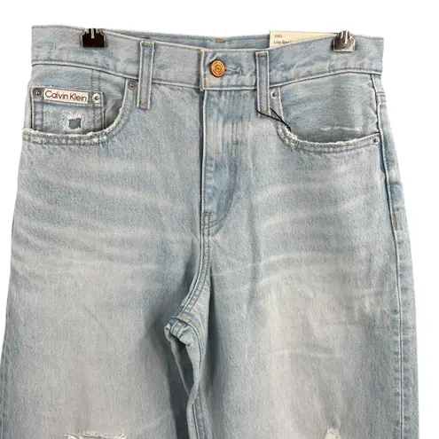 Calvin Klein Jeans Calvin Klein Low Rise Loose Distressed Baggy Jeans Y2K Skater Womens 25 New