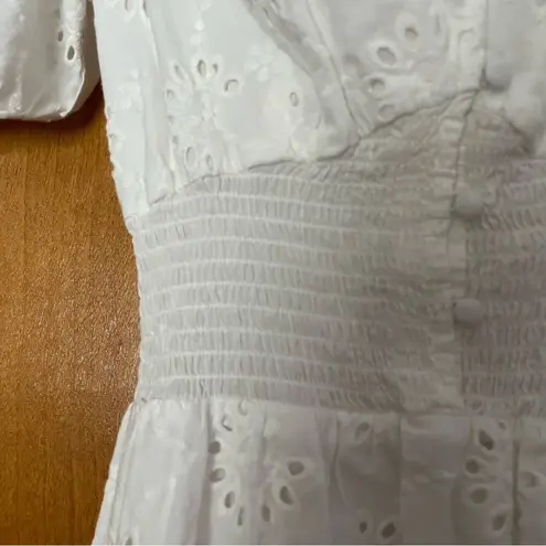 Finders Keepers Ditsy Doo Mini Dress in White Size XS