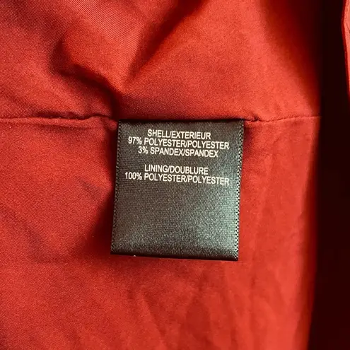 Badgley Mischka Belle Dress Wine Red Gigi Mock Neck Long Sleeve Trapeze Sz 2 NWT