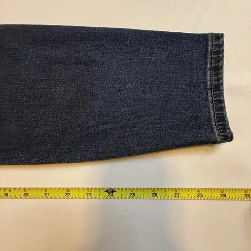 Wonderly Jeans Womens 18W Mid-Rise Skinny Blue Slim Leg Denim Trendy Fitted Plus