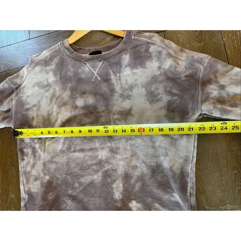 ATM Anthony Thomas Melillo Purple Tie Dye Crewneck Sweater Size Small