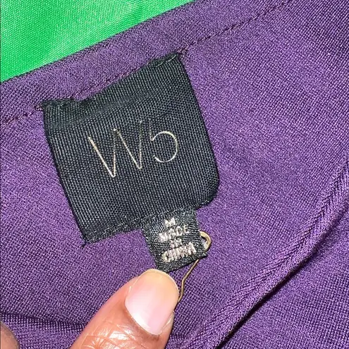 W5 NWT Purple Beaded Top size Medium