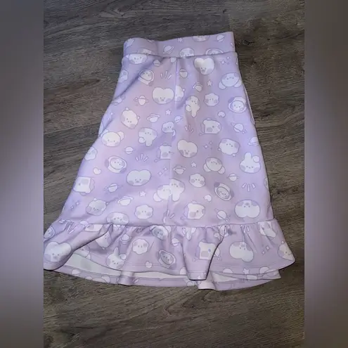 BT21 Pastel Purple Skirt with Ruffle Hem NWD Size 4X