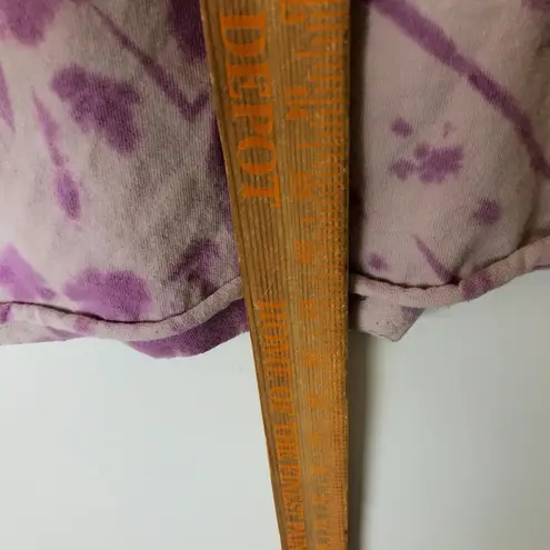 Oversized Metallica T Shirt Crop Top Metal Rock Band Skull Eyes Tie Dye Graphic Size L