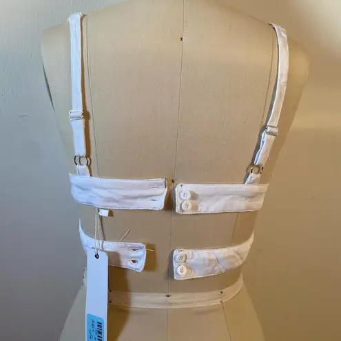 LF Stores Cropped white top Size XS - Image 3