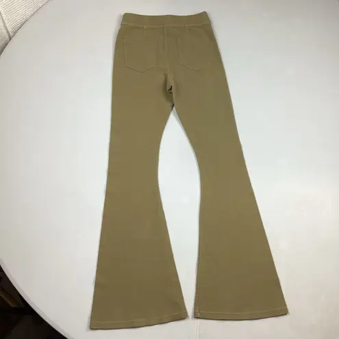 Offline by Aerie Flare Hi Rise Textured Pants Tan Size Medium Juniors