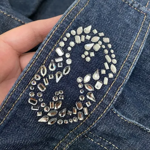 ESCADA Crystal Embellished Boot Cut Jeans 36 Size 6