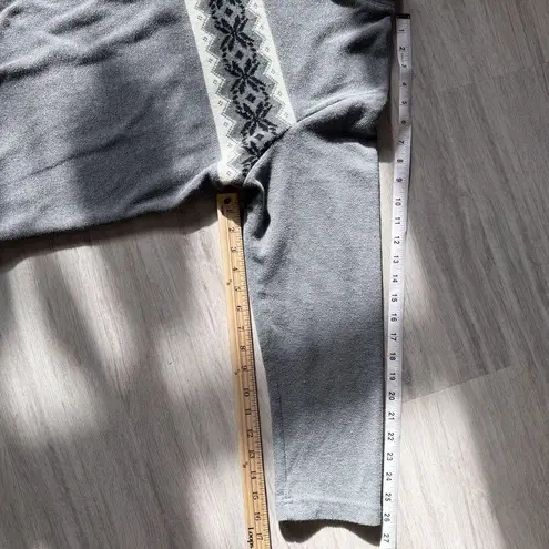 Bobbie & Brooks VTG Bobbie Brooks Charcoal Gray Crew Neck Winter Knit Sweater Ladies Size XL