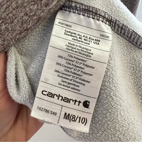 Carhartt  women’s full zip force extremes lightweight sweatshirt coat Med 8/10