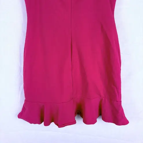 Princess Polly  Kiribati Red Ruffle Mini Dress