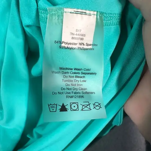 Title Nine Title Nine Womens Small Green Sunbuster Pullover Shirt Long Sleeve Pullover UPF