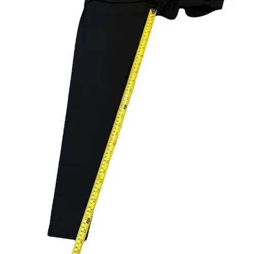 July's Song Black & Green Leggings With Shorts Overlay Size Medium