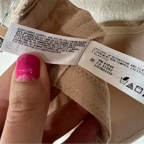 Wacoal 854372 Tan Nude Staying Power Strapless Wire Free Bra NEW 32D