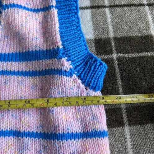 Handmade knitted holiday top Multiple