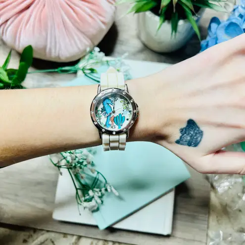 Accutime Mermaidcore Diamond Seahorse Watch