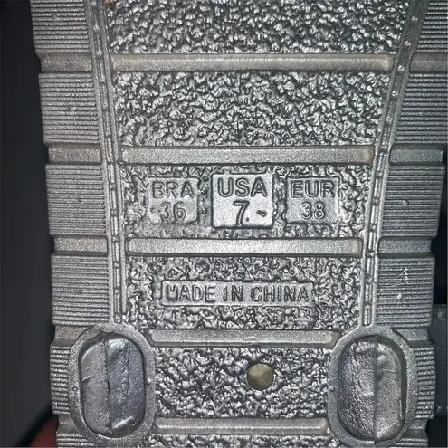 Joan Vass Joan Vass Women's Silver Strappy Sandals Size 7 Rhinestone Embellished