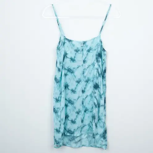Victoria's Secret PINK Tie Dye Swim Coverup Slip Dress Size XS NWT Blue