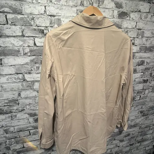 EUC Pinch Tan Long Sleeve Snap Fall Jacket Size Large