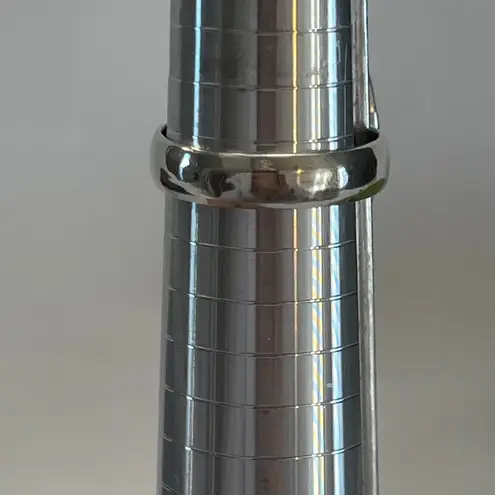 Marquis Smoky Quarts 925 Sterling Silver Ring Size 9 Black