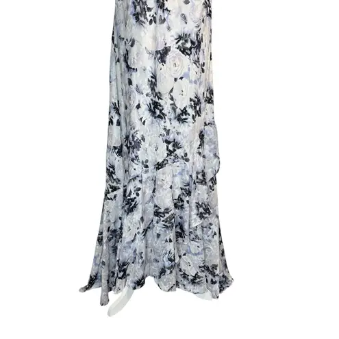 Alex Evenings Alex Evenings Midi Maxi Asymmetrical Dress Wedding Party Floral Shawl 24W 3X - Image 7