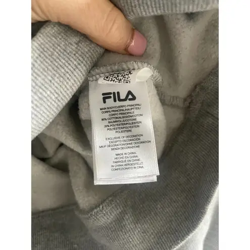 FILA ‎ Gray Crewneck Pullover Sweatshirt Large