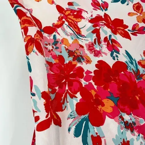 NWT Emily Wonder Women's Floral Short Sleeve Top Blouse Multi