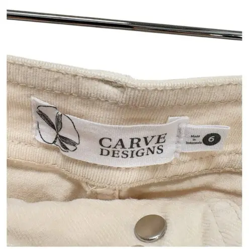 Carve Designs Rex Wide Leg Corduroy Pants size 6