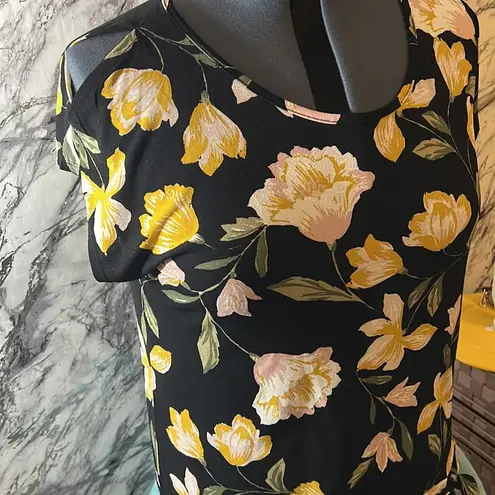 AUW Ladies cold shoulder blouse Sz M by A.U.W