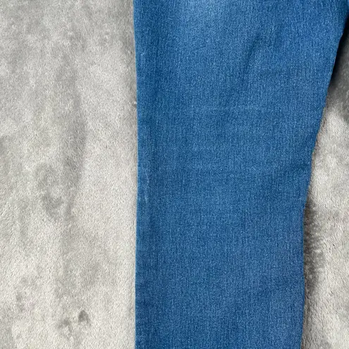 Seven7 Straight Leg Jeans Womens 16 Dark Wash Denim Heart Pocket Y2K Embroidered