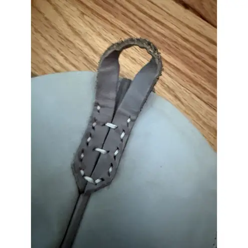 We The Free  Wade Distressed Ankle Boots Gray Leather Sz 39