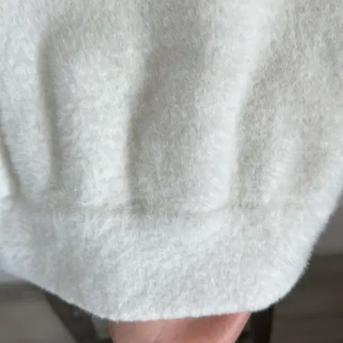 Gymshark WHITNEY EYELASH KNIT JACKET WHITE / Size XS