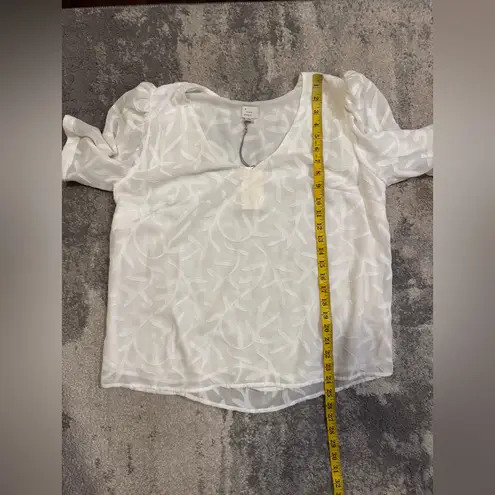 Target NWT  A New Day Ivory Blouse - Image 7