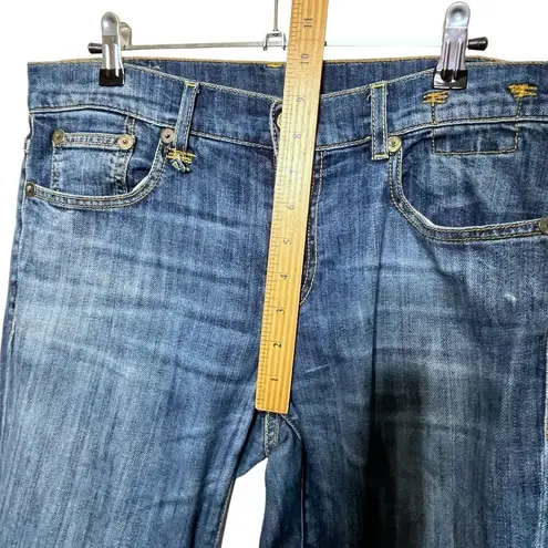 R13 Relaxed Skinny Jeans Women’s Size 27 Faded Blue Stretch Denim Italy Made