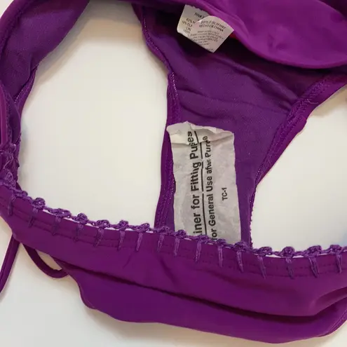The Bikini Lab 🌞NWT sports bra with purple bottoms A-73