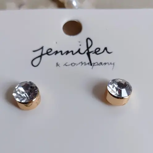 Gold & Pearls Butterfly Double Necklace Set