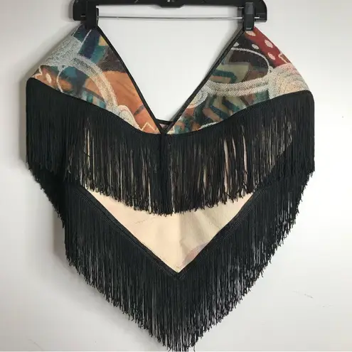 Crazy Quilt Shawl/Collar, Handmade, One