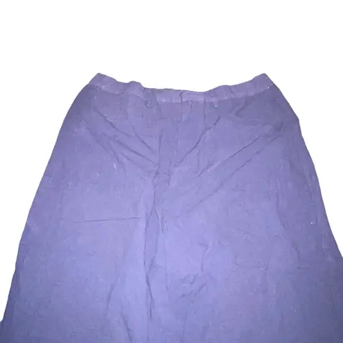 Jane Ashley Jane Ashely Women’s 2 Pc Set Navy Blue Capri Pant Med Embroidered Panda Vintage