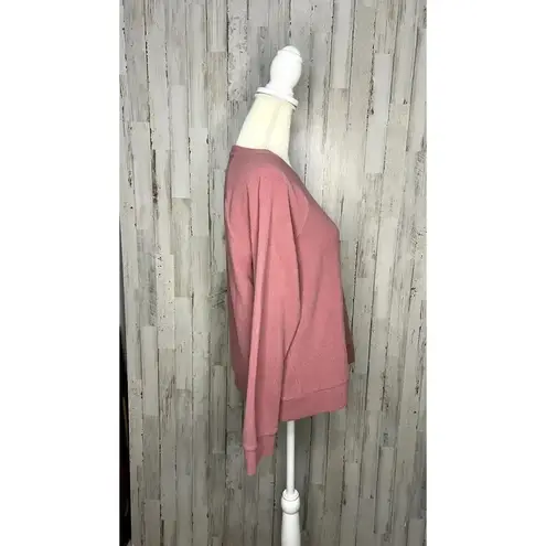 Marc New York Marc New York Women's Medium Pink Crewneck Pullover Sweater Sweatshirt