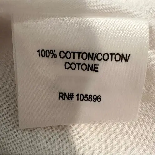 Worth Embroidered Slim Pencil Skirt Women's 6 Cream Ivory 100% Cotton Career NWT White