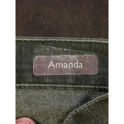 Gloria Vanderbilt Jeans Womens 14 Petite Amanda High Rise Straight Denim Pants