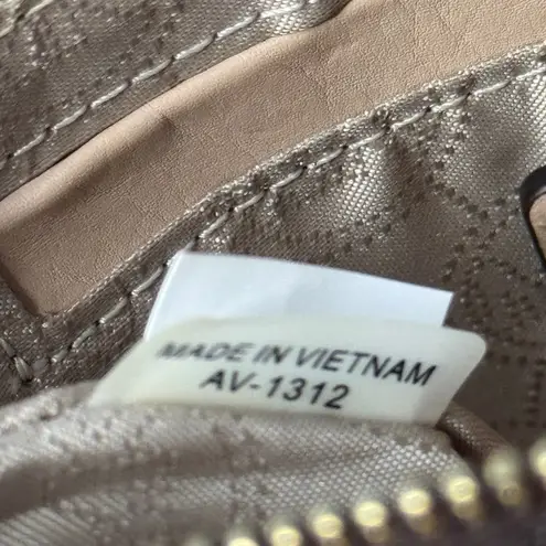 Michael Kors  Jet Set Large Wristlet Monogram Brown Mini Clutch Sleek Chic Y2K