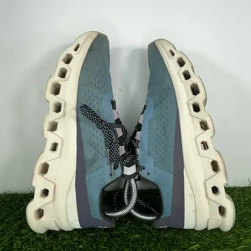 on cloud ON Running Cloudmonster Dust/Vapor Blue Teal Women’s Size 9