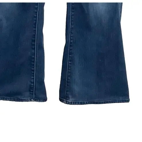 Mother Women's WIDE LEG BLUE Perfect Rise Flared Stretch Casual Jeans Size 28