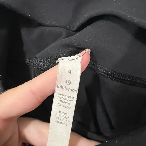 Lululemon  Black Align Pant Full Length Leggings Size 4 US $98