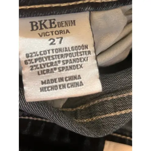 BKE Victoria Med Wash Straight Leg Women's Jeans Size