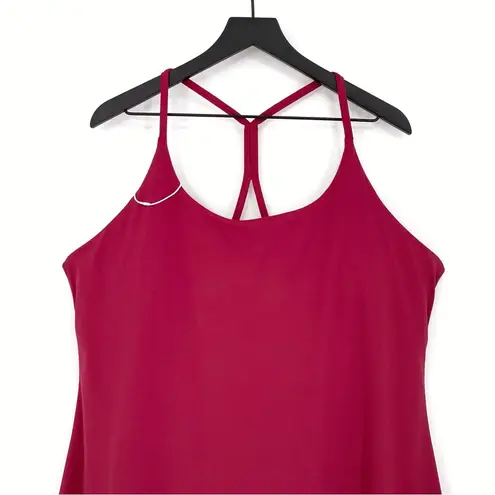 WORKOUT Tank Mini Dress Raspberry Pink 3X